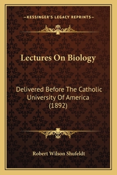 Lectures on Biology