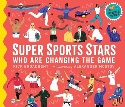 Hardcover Super Sports Stars Who Are Changing the Game: People Power Series Book