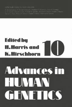 Paperback Advances in Human Genetics 10 Book