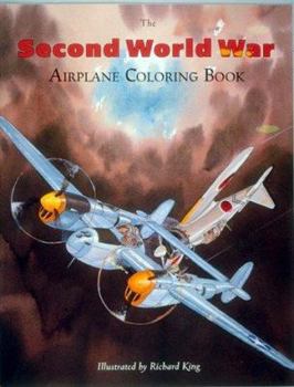 Paperback The Second World War Airplane Coloring Book