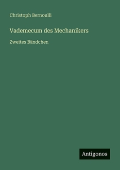 Paperback Vademecum des Mechanikers: Zweites Bändchen [German] Book
