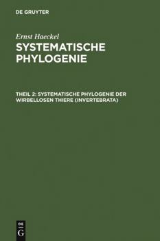 Hardcover Systematische Phylogenie der wirbellosen Thiere (Invertebrata) [German] Book