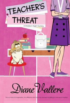 Hardcover Teacher's Threat: A Madison Night Mystery Book
