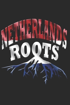 Paperback Netherlands Notebook: Netherlands Notebook - college book - diary - journal - booklet - memo - composition book - 120 sheets - Dot Grid pape Book