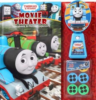 Hardcover Thomas & Friends: Movie Theater Storybook & Movie Projector Book