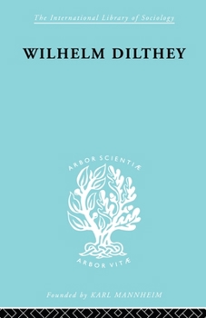 Paperback William Dilthey Book