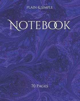 Paperback Notebook: 70 Pages Book