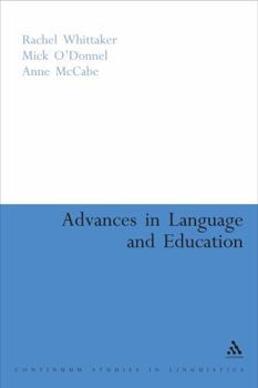 Hardcover Advances in Language and Education Book
