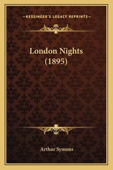 Paperback London Nights (1895) Book