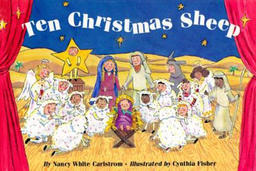 Hardcover Ten Christmas Sheep Book