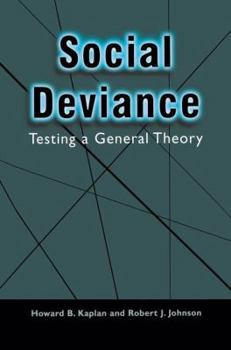 Paperback Social Deviance: Testing a General Theory Book