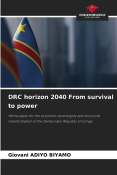 Paperback DRC horizon 2040 From survival to power Book