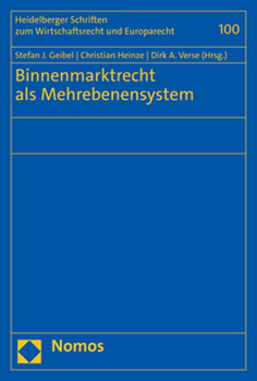 Hardcover Binnenmarktrecht ALS Mehrebenensystem [German] Book