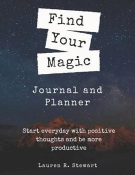 Paperback Find Your Magic Daily Planner & Journal Book