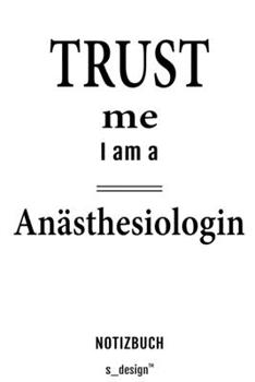 Notizbuch f�r An�sthesiologen / An�sthesiologe / An�sthesiologin: Originelle Geschenk-Idee [120 Seiten kariertes blanko Papier]