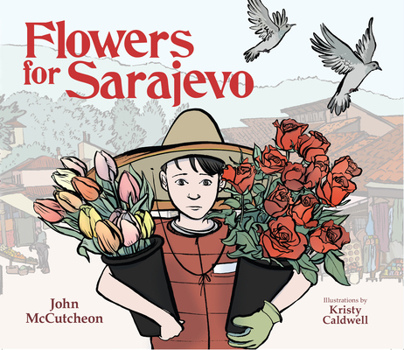 Paperback Flowers for Sarajevo Book