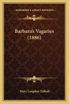Paperback Barbara's Vagaries (1886) Book
