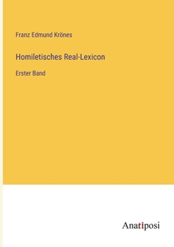 Paperback Homiletisches Real-Lexicon: Erster Band [German] Book