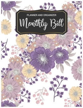 Paperback Monthly Bill Planner and Organizer: Finance Monthly & Weekly Budget Planner Expense Tracker Bill Organizer Journal Notebook - Budget Planning - ... (E Book