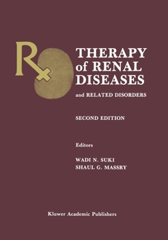 Hardcover Therapy of Renal Diseases and Related Disorders Book