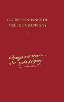 Hardcover Correspondance de Mme de Graffigny 6 [French] Book