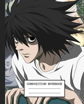 Paperback Notebook: Anime Death Note Soft Glossy Cover Graph Paper Pages Book 7.5 x 9.25 Inches 110 Pages Book