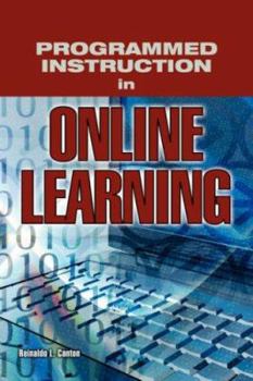 Hardcover Programmed Instruction in Online Learning Book