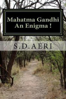 Paperback Mahatma Gandhi: An Enigma: An Essay Book