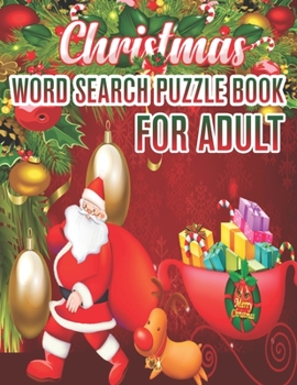 Paperback Christmas Word Search Puzzle book For Adult: Word Search Puzzle book (volume 1) Book