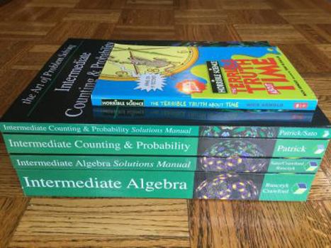 Paperback Art of Problem Solving High School Indigo 5-Book Set # 3 AoPS Algebra Counting Probability Intermediate Intermed Book