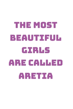 Aretia Girl Woman Notebook: Graph Paper Journal 6x9 - 120 Pages