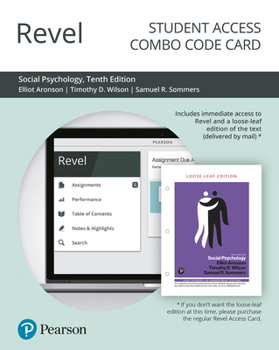 Revel for Social Psychology -- Combo Access Card