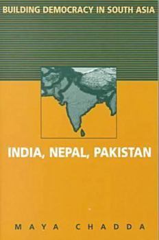 Paperback Building Democracy in South Asia: India, Nepal, Pakistan Book