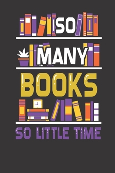 Paperback Notebook: Reading Book Lover Bookworm Cute Gift Dot Grid 6x9 120 Pages Book