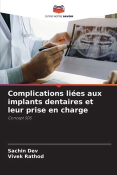 Paperback Complications liées aux implants dentaires et leur prise en charge [French] Book