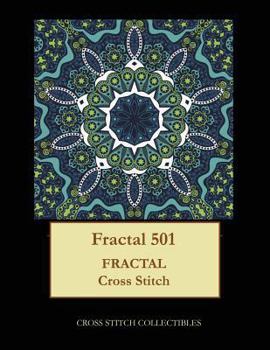 Paperback Fractal 501: Fractal cross stitch pattern [Large Print] Book