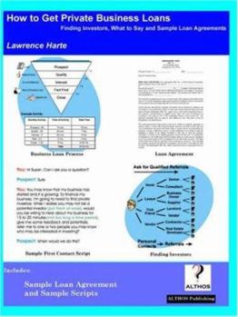 Paperback How to Get Private Business Loans; Finding Lenders, What to Say and Sample Loan Agreements Book