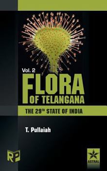 Hardcover Flora of Telangana Vol. 2 Book