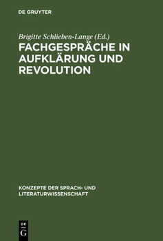 Hardcover Fachgespräche in Aufklärung und Revolution [German] Book