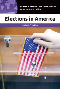 Hardcover Elections in America: A Reference Handbook Book