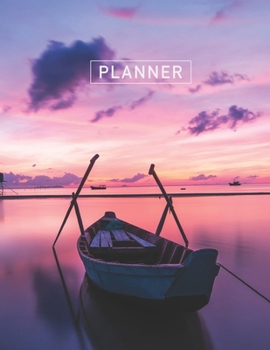 Paperback Planner: Sunrise 2 Year Monthly Planner with Note Pages (24 Months) - Vacation Nature Sunset - Jan 2020 - Dec 2021 - Month Plan Book