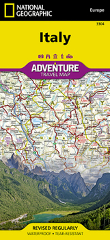 Italy (National Geographic Adventure Map)