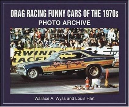 Paperback Drag Racing Funny Cars of the 1970s Photo Archive Book