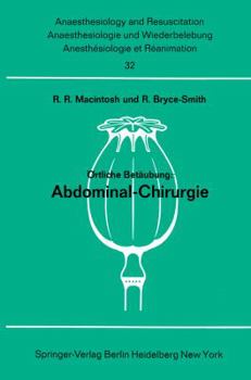 Paperback Örtliche Betäubung: Abdominal- Chirurgie [German] Book