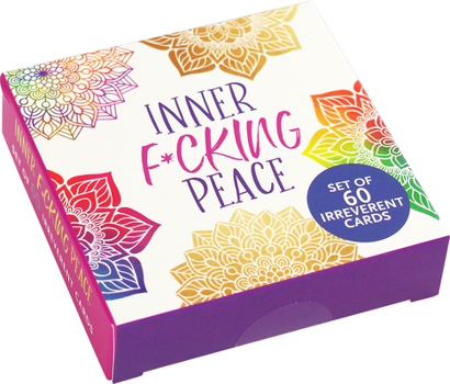 Misc. Inner F*cking Peace Motivational Cards (60 Pack) Book