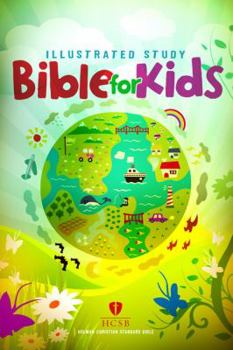 Hardcover Illustrated Study Bible for Kids-HCSB Book