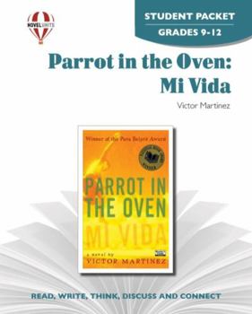 Paperback Parrot in the Oven: Mi Vida - Student Packet by Novel Units Book