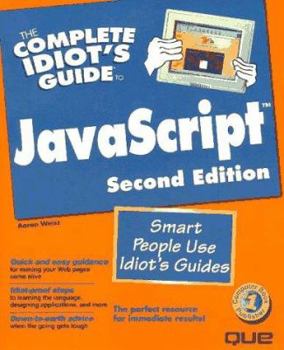 Paperback Complete Idiot's Guide to JavaScript Book
