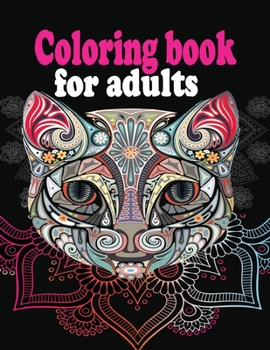 Paperback Coloring book for adults: brighten animal designs Book