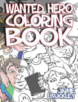 Paperback Wanted Hero Coloring Book